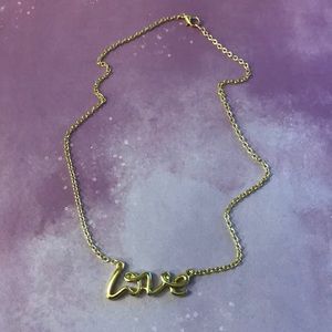 LOVE necklace